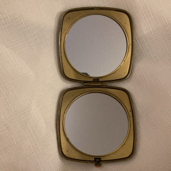 Jay Strongwater Vintage Decorated Double Mirror Compact RARE - Picture 6 of 8